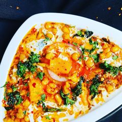 A picture of ONION 🧅 & MANGO 🥭 RAITA.