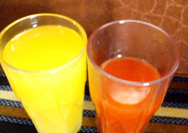 Watermelon &amp;pineapple drink