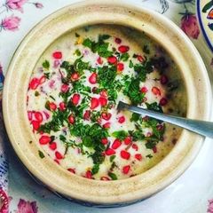 Pomegranate Raita A picture of Pomegranate Raita.