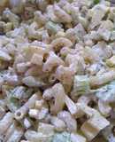Ensalada de coditos y manzana
