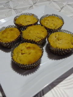 Una foto de Muffins de manzana y canela