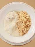 Shakrieh con laban y bulgur