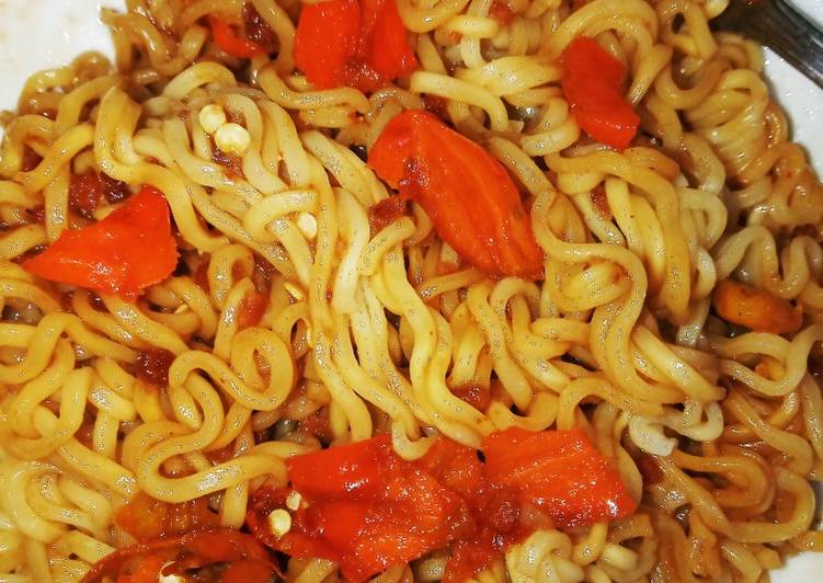 Cara Termudah Membuat Mie goreng instan Menggugah Selera