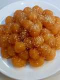 ข้าวเหนียวแก้วน้ำแครอท