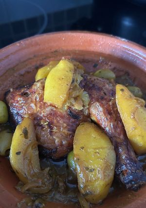 Una foto de Tajine de pollo
