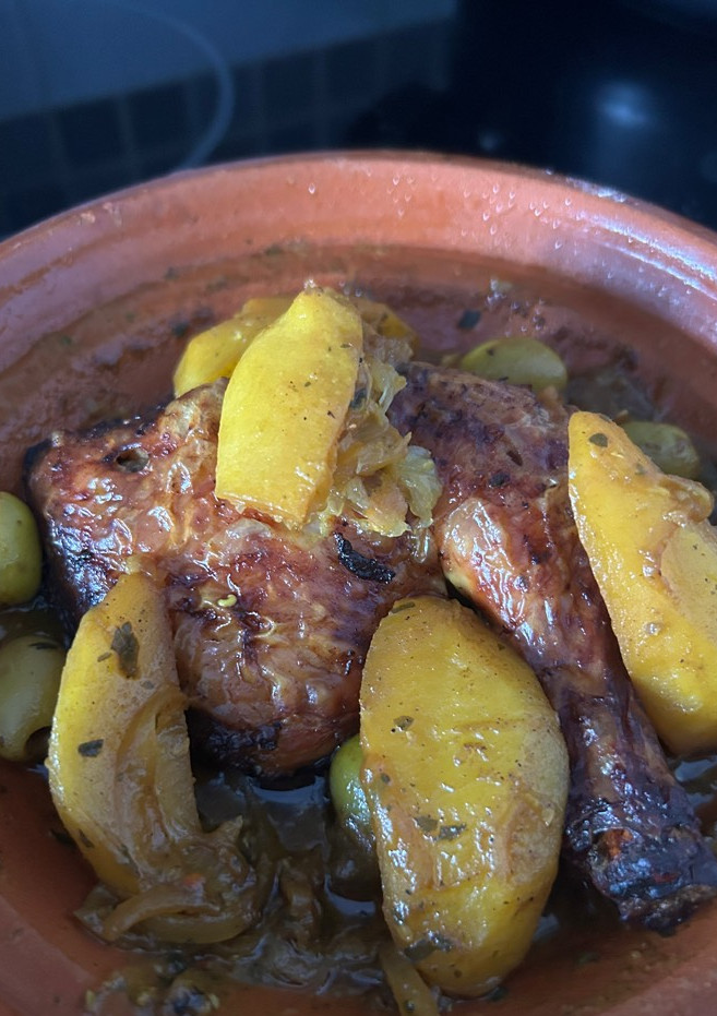 Una foto de Tajine de pollo