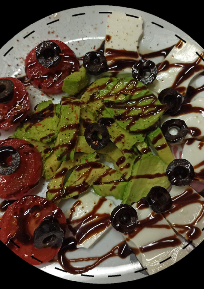 Una foto de Ensalada de aguacate