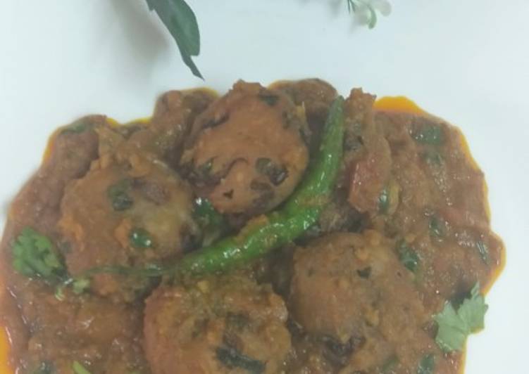 Easiest Way to Make Favorite আড় মাছের কোফতা কারি(Fish kofta curry recipe in Bengali)