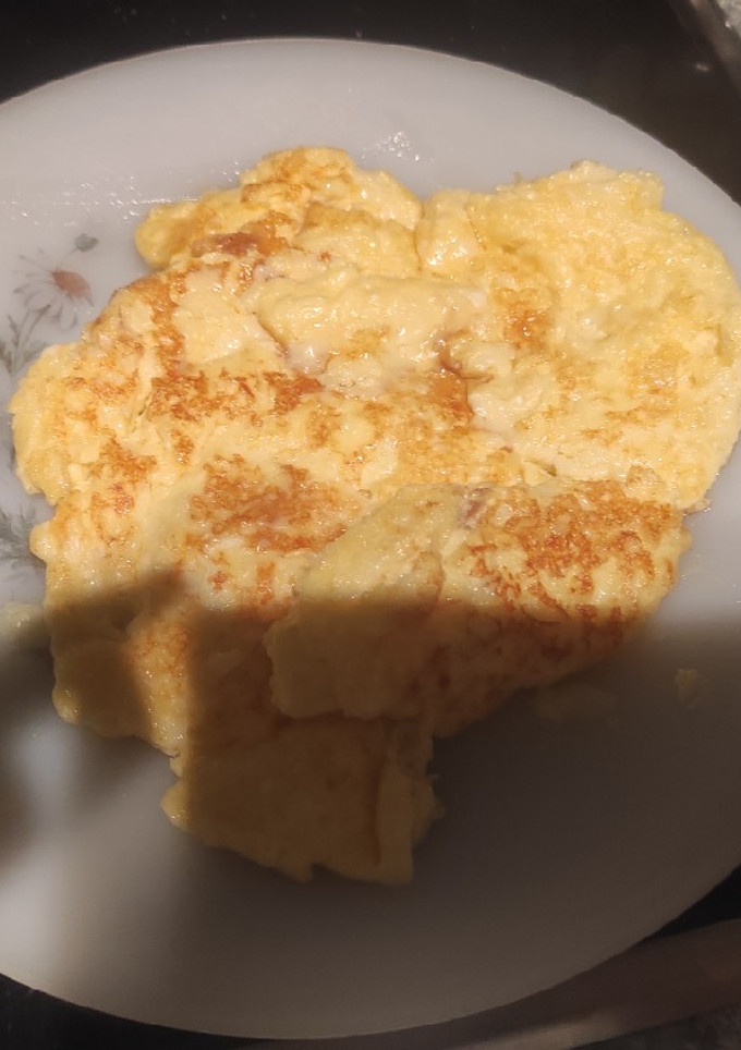 Una foto de Tortilla de queso rallado