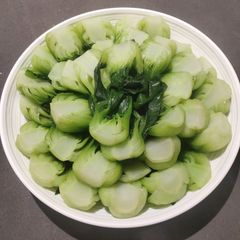 A picture of Boiled Bok Choy.