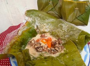 Foto resep Botok Jeroan Ayam (ati ampela)