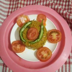 A picture of Vegetable Daliya.