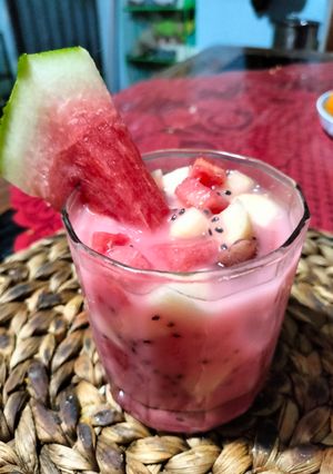 Foto resep Sup Buah Apel 🍎dan Semangka 🍉