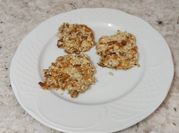 Una foto de hamburguesas vegetales freidora de aire