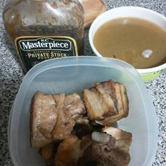 A picture of Pork chops.