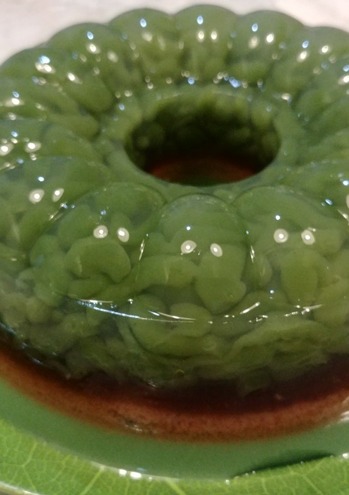 Foto resep Puding Cendol Simple