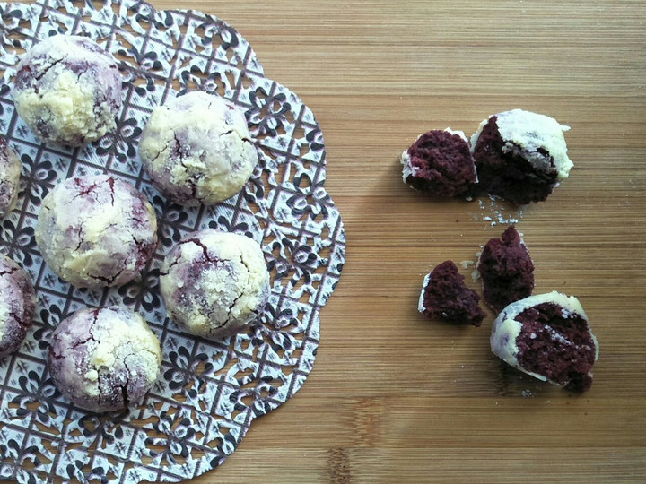 Resep Red Velvet Crinkle Cookies yang Sempurna