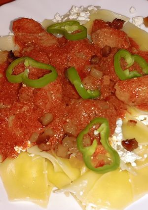 Harcsapaprikás túrós csuszával, (ahogy én készítem) recept fotója