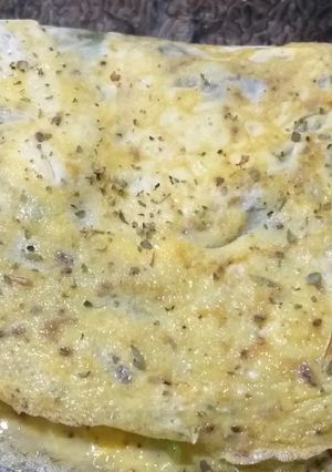 Una foto de Omelette sutil