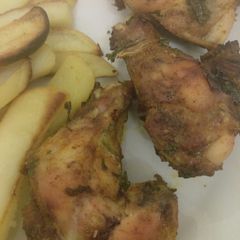 A picture of Roast chicken niblets.