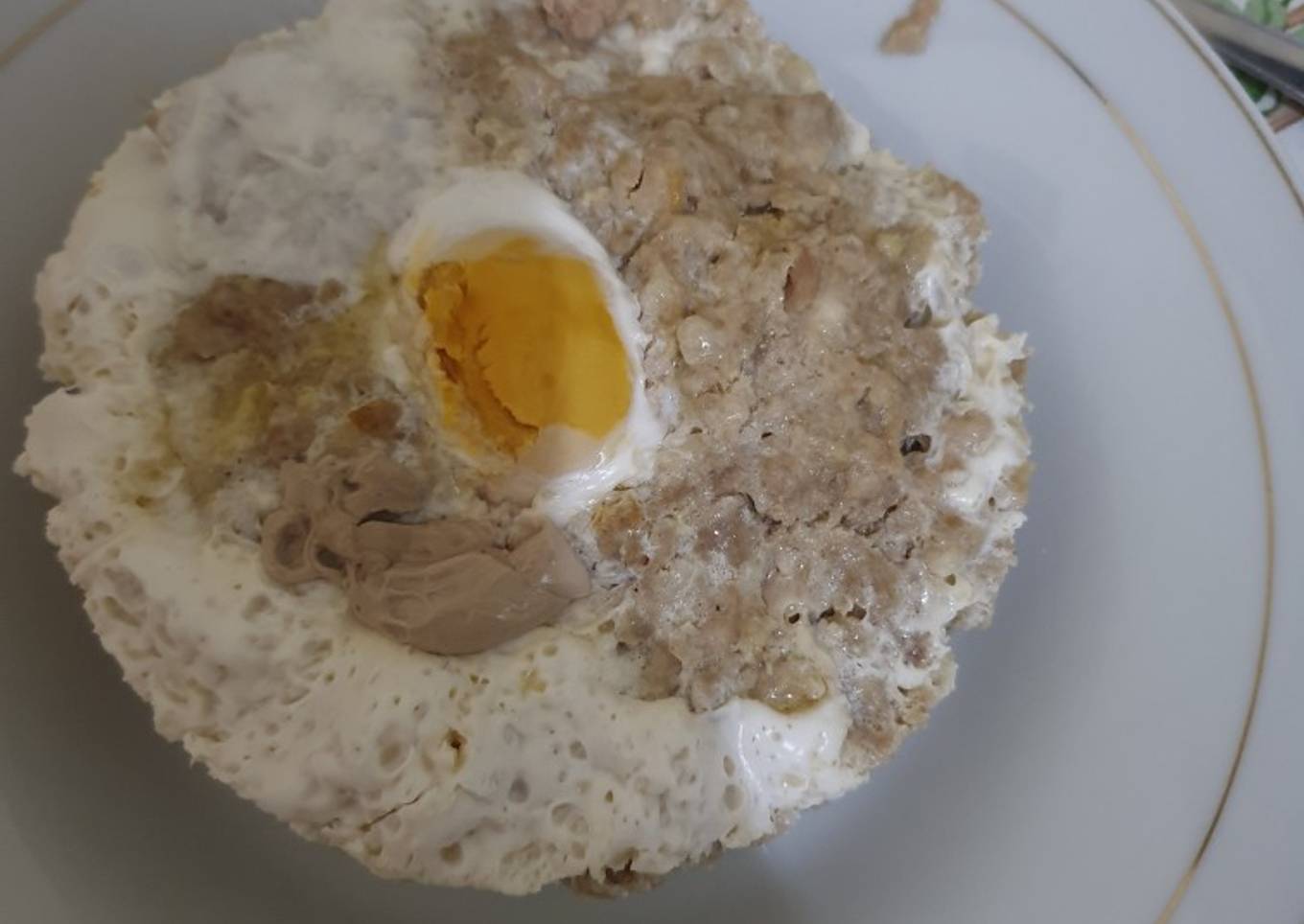 Babi tim telur asin