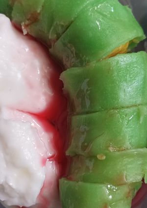 Foto resep Es Pisang Ijo