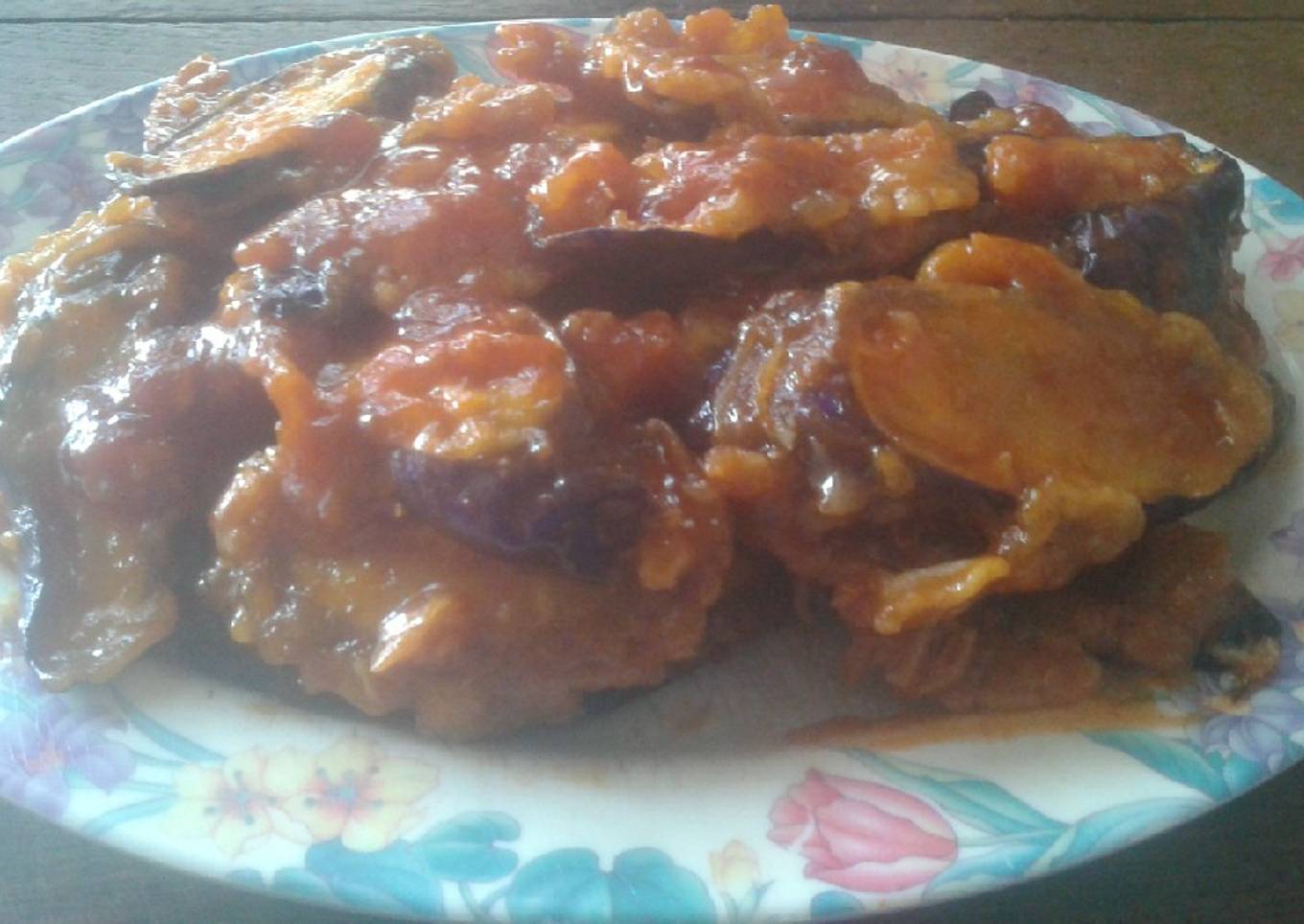 Terong Crispy Saus Thai