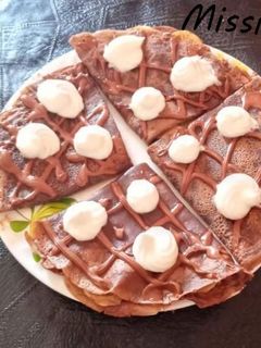 صورة لوصفة كريب بشكولاطة