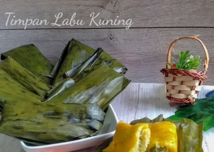 Resep 12.6~ Timpan Labu Kuning yang Enak Banget