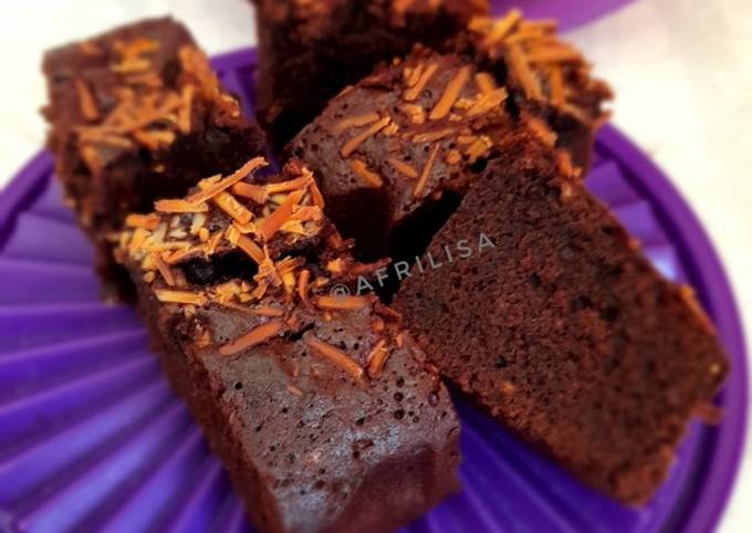 Choco Cheese Chewy Brownies