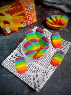 Foto resep Lidah Kucing Rainbow