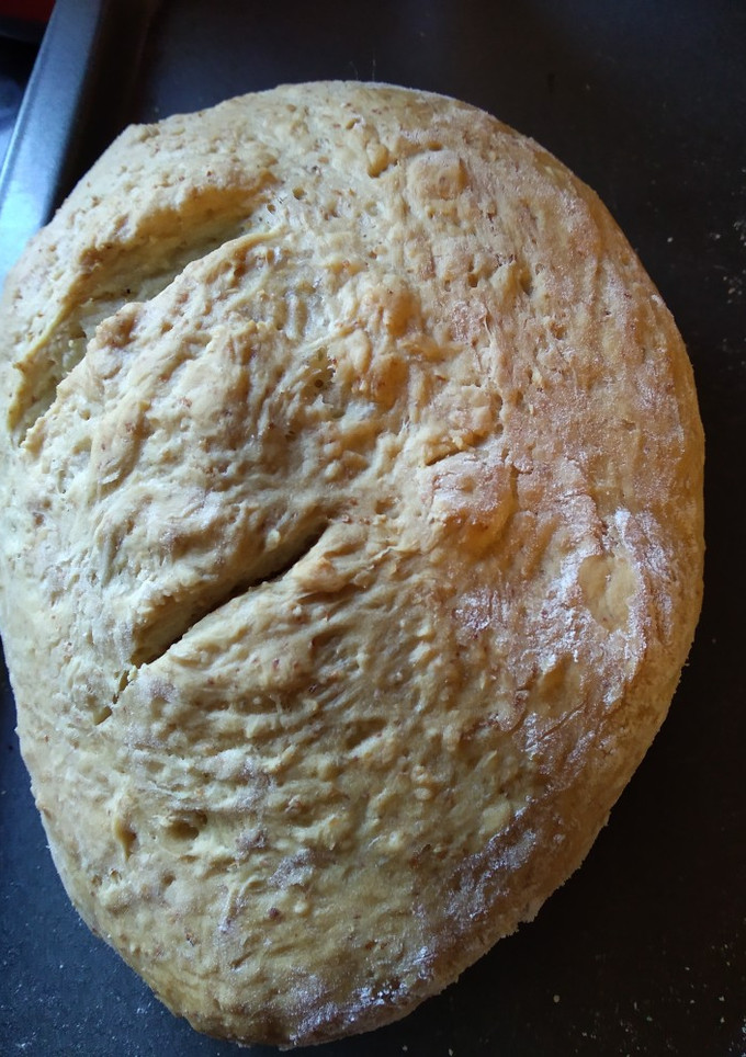 Una foto de Pan casero con salvado de avena