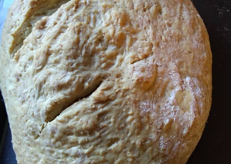 como preparar un pan con salvado de avena