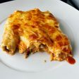 Canelones de carne navideños
