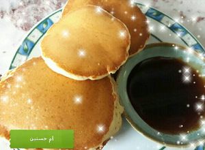 صورة لوصفة بان كيك بعصير اليوسفي
