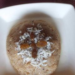 Fresh Cream Semolina Halwa A picture of Fresh Cream Semolina Halwa.