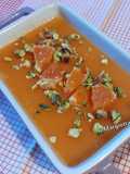 Gelo alle arance sanguinelle con granella di pistacchio