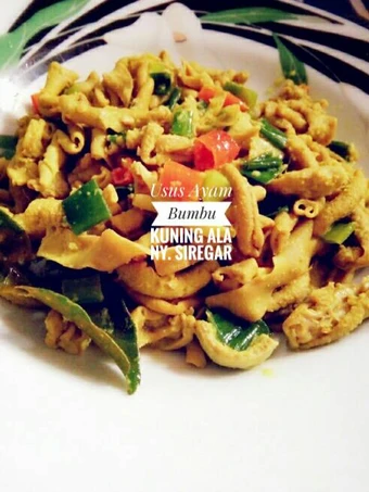 Cara Gampang Membuat Resep Usus Ayam Bumbu Kuning yang Bisa Manjain Lidah Anti Ribet, Lezat Sekali