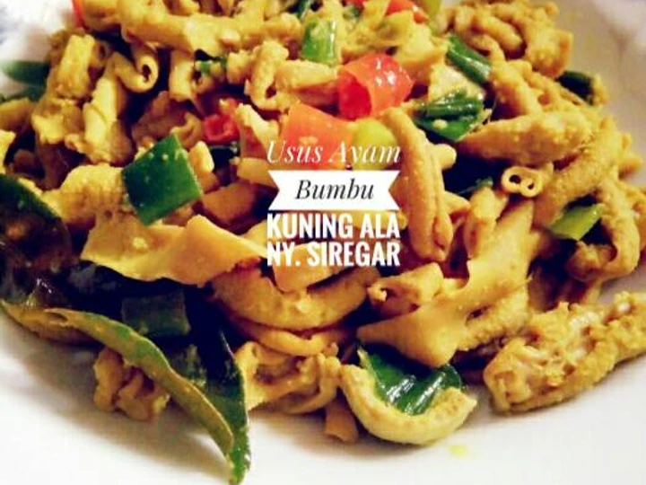 Cara Gampang Membuat Resep Usus Ayam Bumbu Kuning yang Bisa Manjain Lidah Anti Ribet, Lezat Sekali