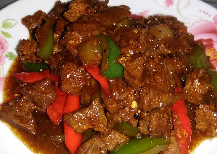 Resep Sapi Lada Hitam oleh Nung Maniezt Cookpad