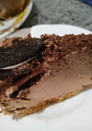 Foto resep Unbaked choco cheese cake simple gampang anti gagal