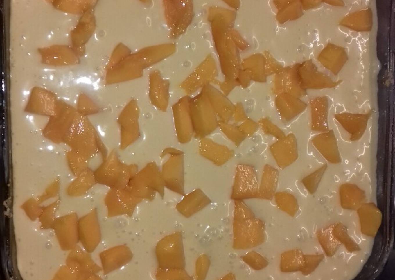 Pay de mango sin horno