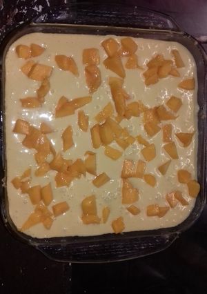 Una foto de Pay de mango sin horno