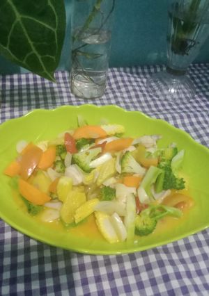Foto resep Cah Brokoli Cream Susu Nanas