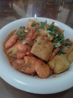 Foto resep Tahu udang saus padang