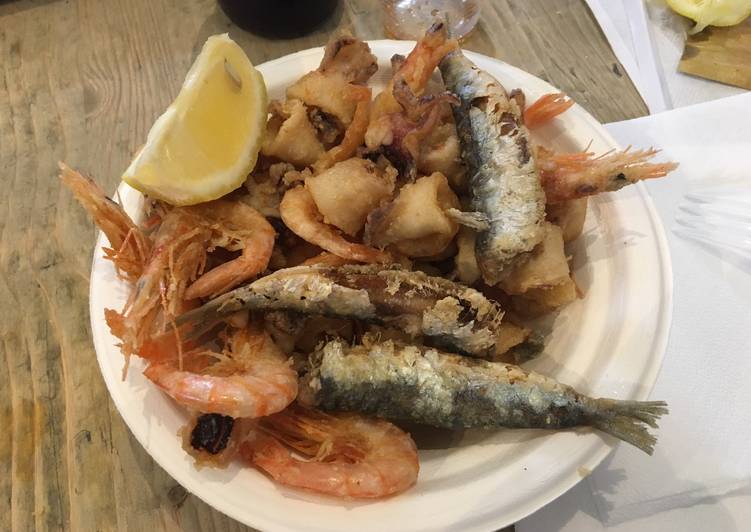 Fritada en tempura 🦑🐟🦐