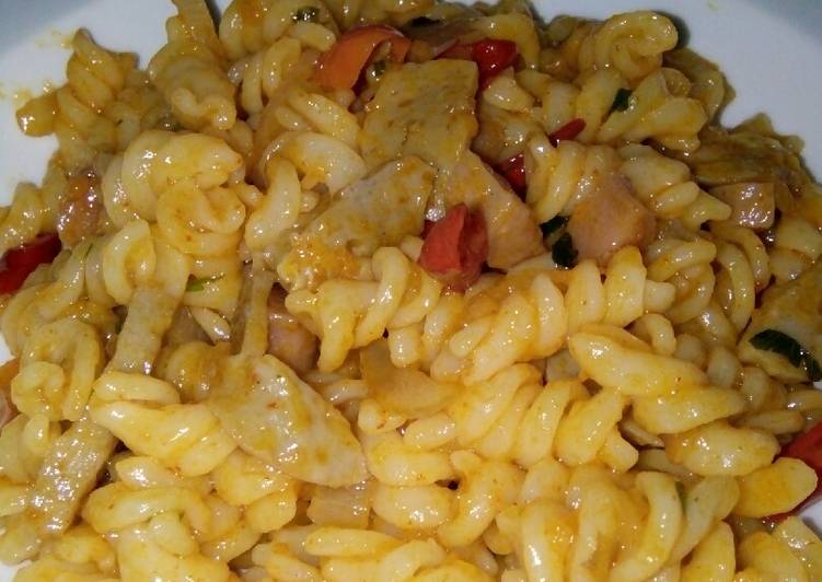 Resep Pasta Macaroni Spiral Enak Banget Dapur Masakan