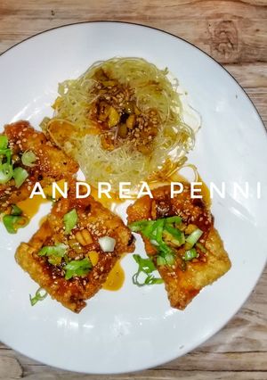 Una foto de Rollos chinos de pollo