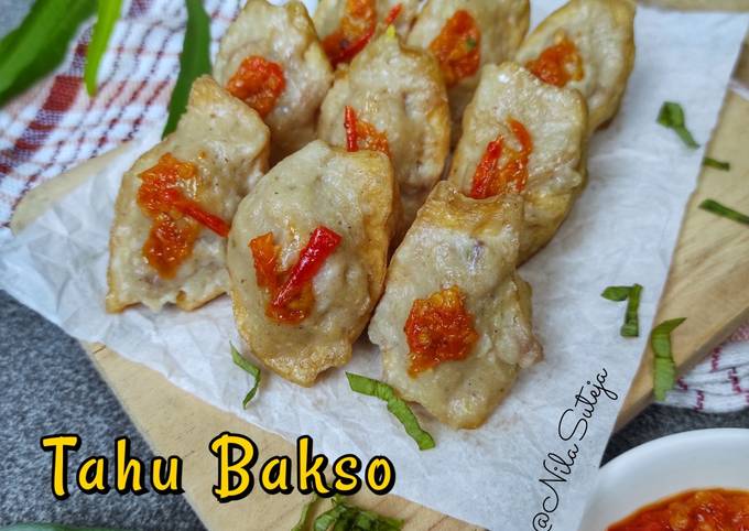 Resep Tahu Bakso Ayam Oleh Nila Suteja Cookpad