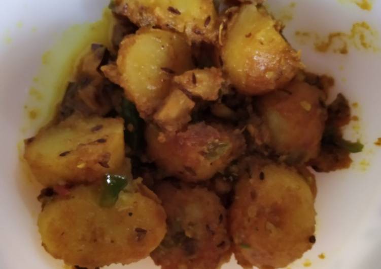 Recipe of Homemade Dum aloo (with out onion n Garlic) #GA 4 #week 6